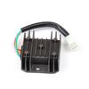 12V 4 Wires Voltage Regulator Rectifier For GY6 50cc 80cc 100cc 120cc 150cc Motorcycle Scooter Moped ATV Aluminium
