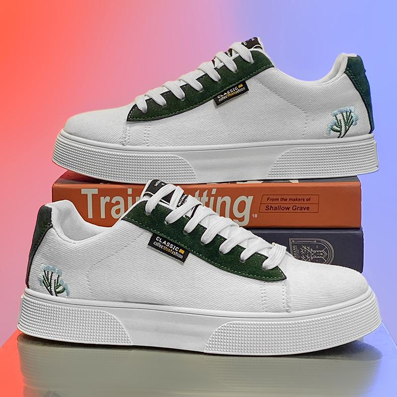 39-44 Fashion Outdoor Canvas Board Shoes for Men's Sneakers Casual Platform Luxus Designer Tênis Masculino Student Shoes for Boy