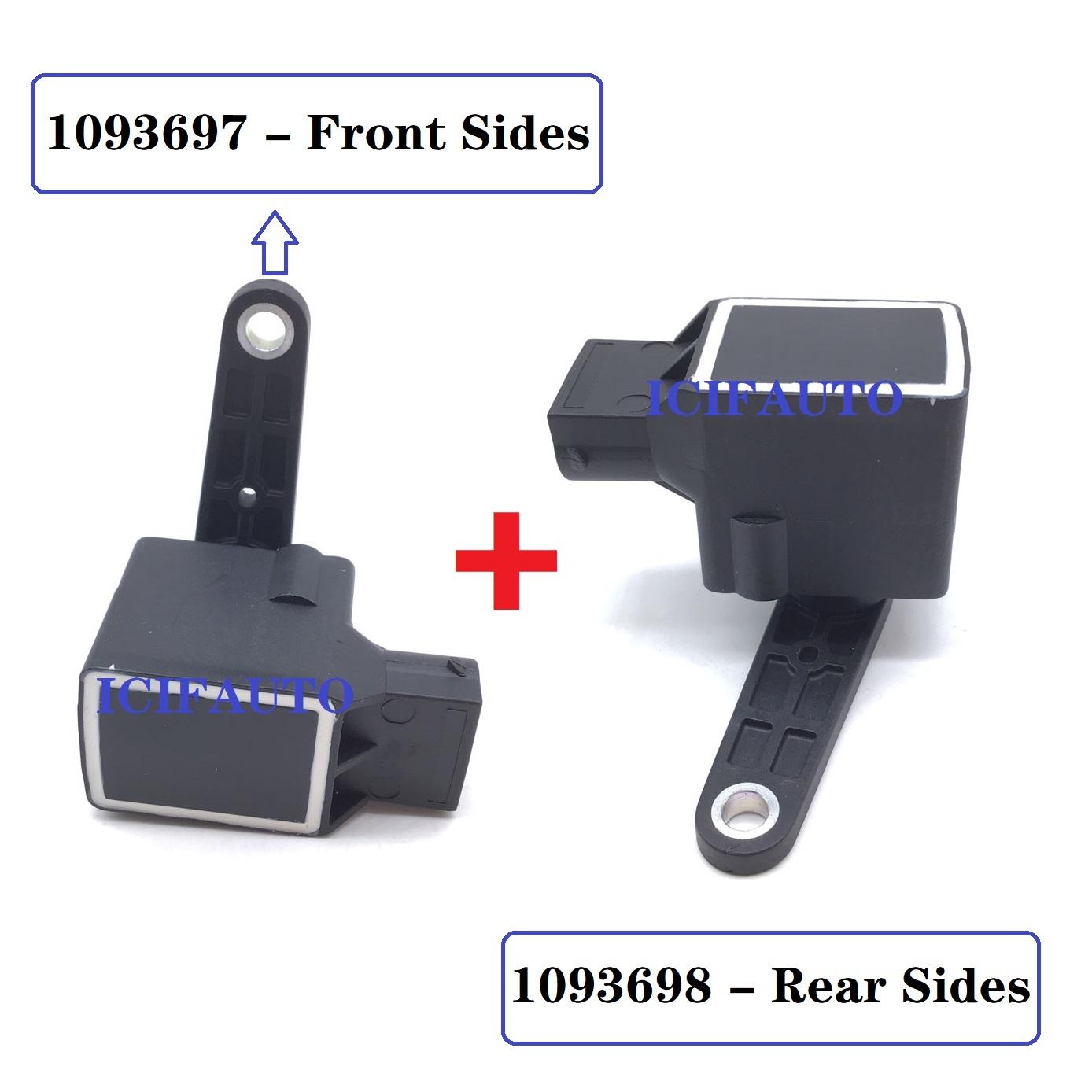 

1093698 / 1093697 Front or Rear L&R Side Xenon Headlight Control Level Sensor For BMW 5 7 X3 X5 Series E53 E60 E61 E65 E83 2 Pieces