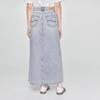 Lee Women's Light Blue Tencel Denim Midi Skirt