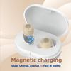 Invisible Rechargeable Hearing Amplifiers for Seniors , Smart Touch Control, Magnetic Fast Charging with Charging Case, Clear Sound, Comfortable Fit