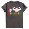 Vatertag Unisex T-Shirt Lustiges Einhorn Dadacorn Daddy Gymer Dad Tee Top FD