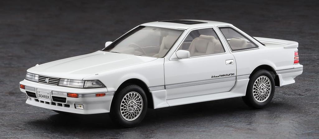Hasegawa Toyota Soarer Late Model Turbo L 1989 Plastic Model Kit HC70 1/24 (Z20) 2.0GT-Twin “Full Aero”