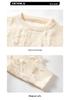 Men's Solid Color Long-Sleeve Knit Sweater, Winter 2025, Warm & Loose Round Neck Outerwear