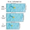 Cute Kawaii Swimming Duck Xxl Mouse Pad Hd Print Large Gaming Keyboard Mat Nonslip Rubber Base With Stitched Edges For Office