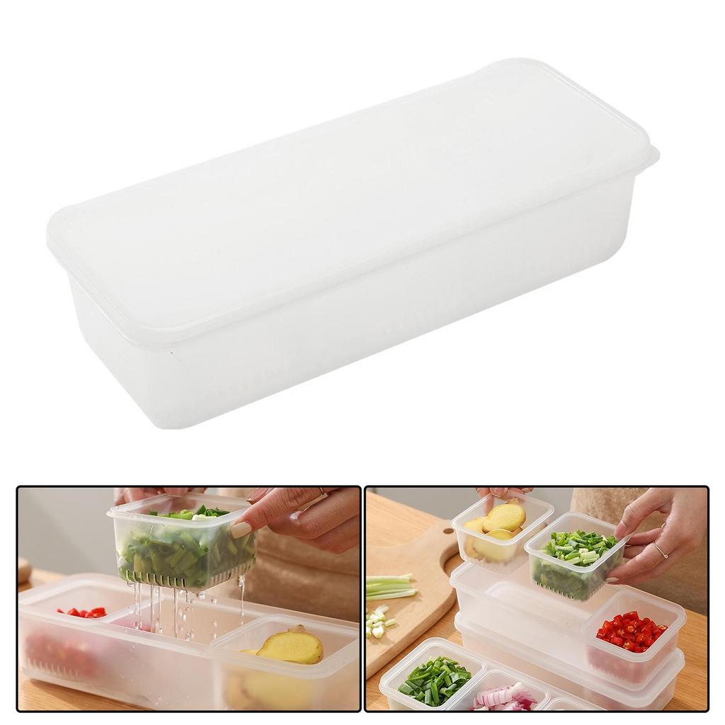 Household Items Food Storage Organizer Leakproof Multifunctional Bins Fruit And Vegetable Storage For Kitchen Countertops Pantry