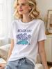 Beach Life Graphic Soft Breathable Cotton Casual Tee Top For All 