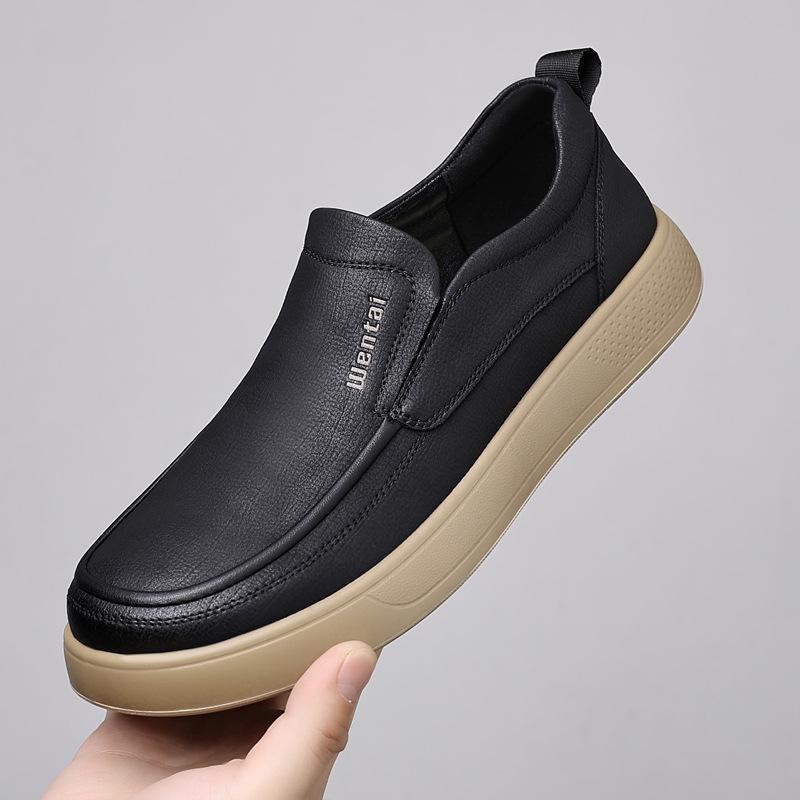 Herren 2025 Herbst Freizeit Skate Schuhe, Bequeme & Atmungsaktive Slipper Loafer