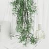 Flexible Green Artificial Black Bone Vine Evergreen Artificial Landscape Vines  Landscaping
