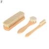 Shoe Brush Ergonomic Handle Shoe Cleaning Brushes Leather Shoe Maintenance