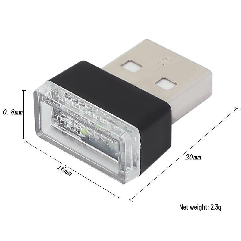 USB Car Interior LED Ambient Footwell Lighting