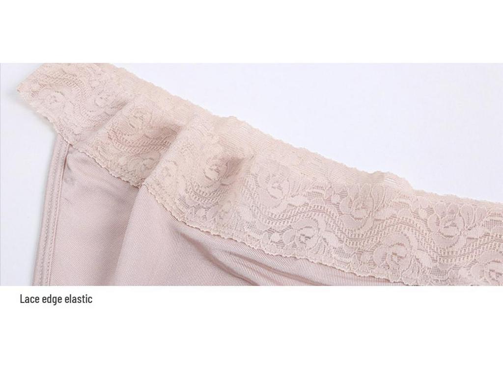 Tang Damen Maulbeerseide G-String: Sexy, Nahtlos, Hüfttief, Transparente T-Pants.