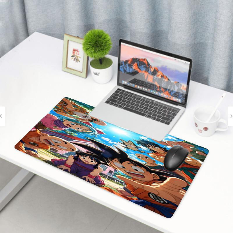 DRAGON BALL Print Muismat, Antislip Bureau Toetsenbord Mat, voor PC Laptop Gaming Werken Dagelijks Gebruik, Cool Festival Verrassingscadeau