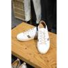      Mario Napa Leather White Sneakers F iFo50wh