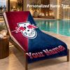 Benutzerdefinierter Text RB Leipzig FC Druck Strandtuch Großes Handtuch Für Zuhause Badezimmer Strand