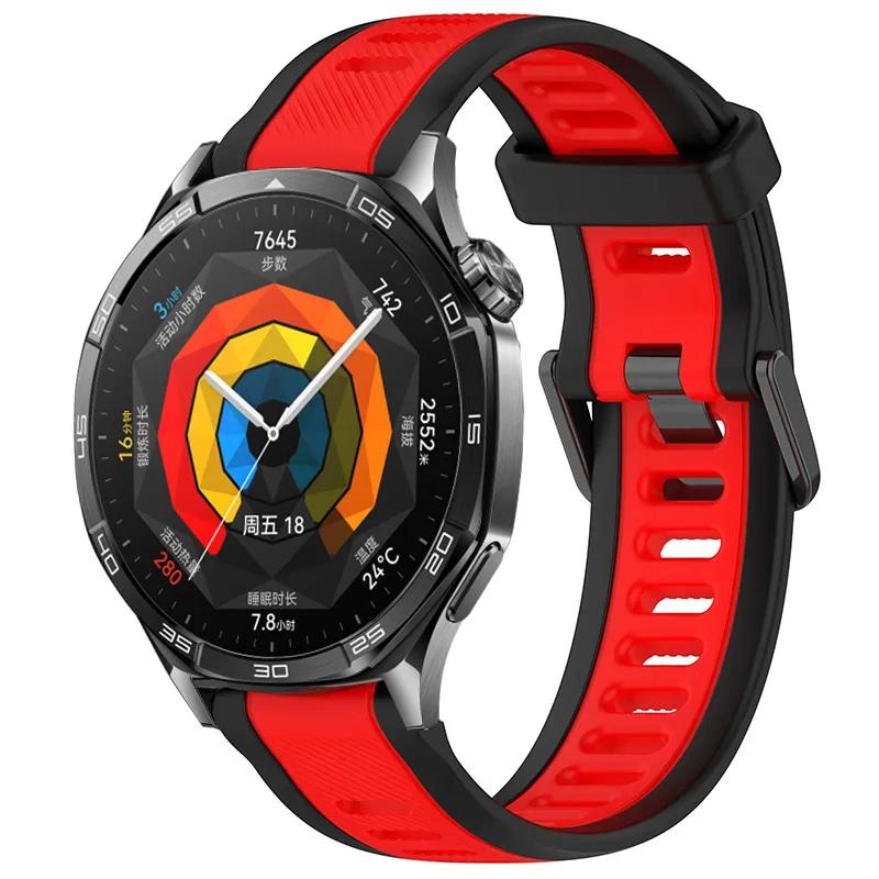 22mm 20mm 18mm Silicone Strap For Huawei Watch GT5/4/3/2 Pro Sports Bracelet Huawei Watch 5 46mm Xiaomi Watch S4 S3 S2 Wristband