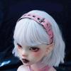 Fashion Punk PU Headband with Studded Rivet for Parties Nightclubs