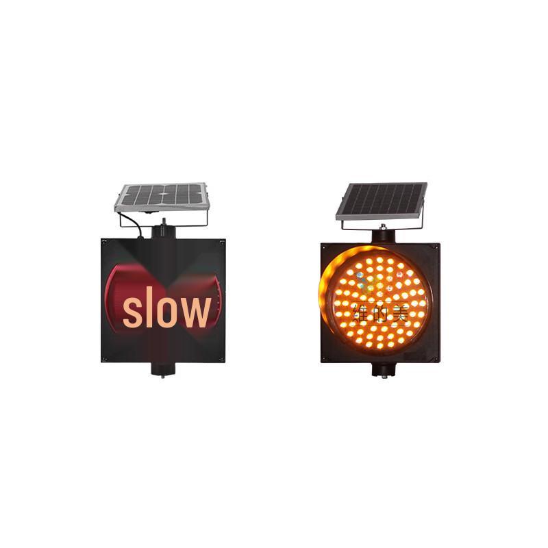 Solar Powered LED Road Block Warning Light