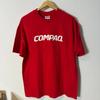 Vintage Compaq Computing Shirt Mens XL Extra Large Red Hanes Beefy-T 90s