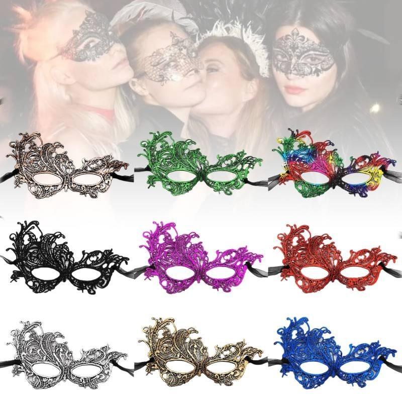 Gorgeous Thick Lace Phoenix Mask In Various Colors For Halloween And Costume Parties