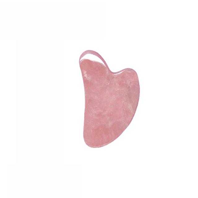 

Quartz Eternal Flower Jade Roller Gua Sha Set Natural Gouache Stone Face Massage Roller Gouache Scraper Reduce Wrinkles Tool