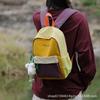 Schoolbag Korean version ins1011 new spring and summer dopamine contrasting backpack leisure sports travel college student backpack