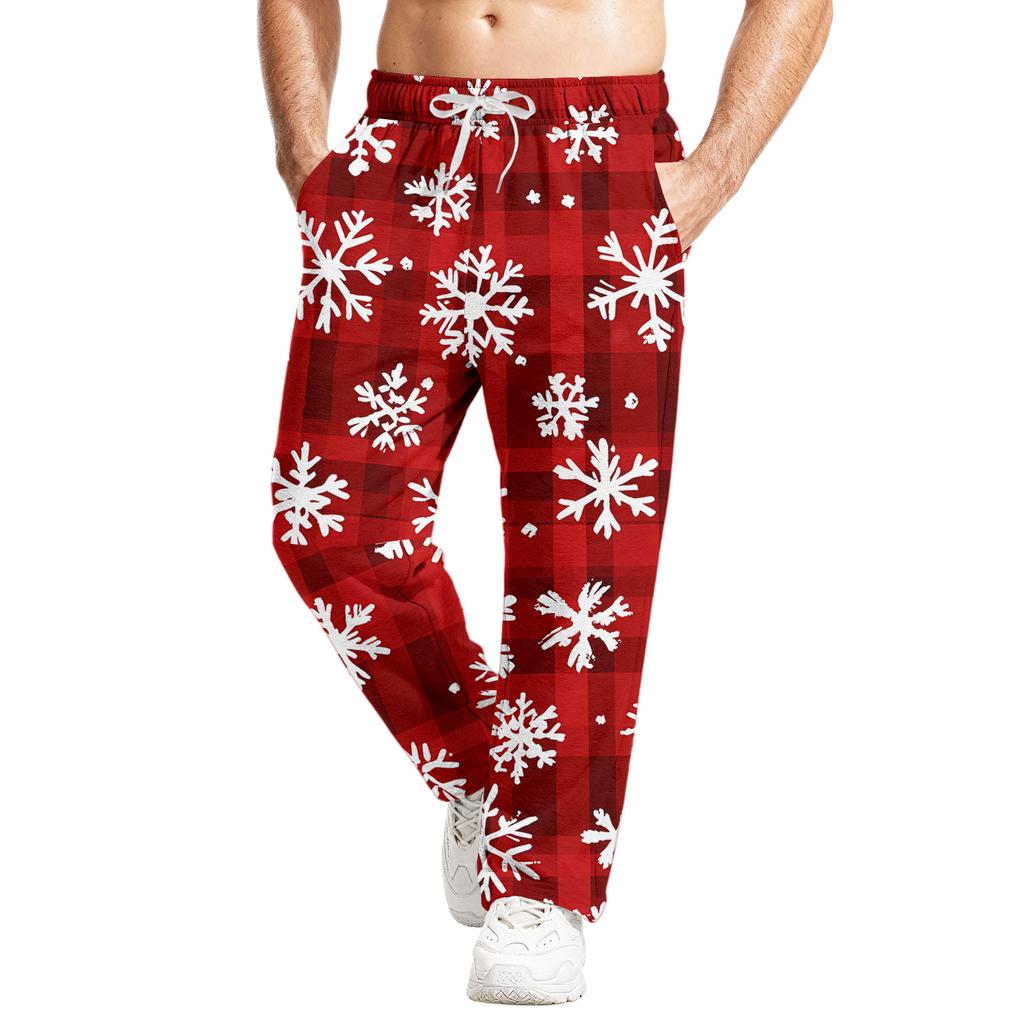 Men's Relaxed-Fit Casual Sweatpants With Stretch Waistband And Drawstring Yoga Pants