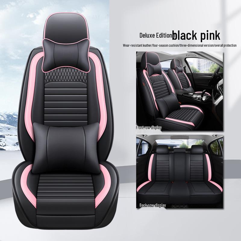 Buick Excelle GT/XT 2021 Lädersätesskydd för 13/14/15-modeller - Fullständigt skydd, Design för fem säten