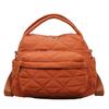Women Quilted Sling Backpack Convertible Shoulder Bag Crossbody Purse with Handles Handbag for Travel Work Daily Errands