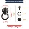 Makeup & Accessories Kit: Lipstick Bag, Nipple Stud, D-Ring/D-Buckle Tools, Monk Head Bag, DIY Screws