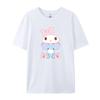Cotton Breathable Childrens Tshirt Summer New Cute Melody Printed Parent Child Wear Unisexs and Womens Short Sleeves 2026