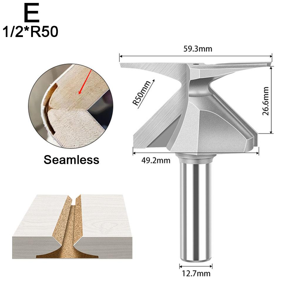 1/2 Zoll Schaft 12 mm Schaft Bogenbiegung Integriertes Messer Formmesser R18 R30 Fräser Für Holzbearbeitung Fräser