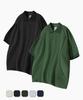 Dimiteulibeullaeg Asi Curved Pintuck Collar Short Sleeve Pk Shirt_5 Color