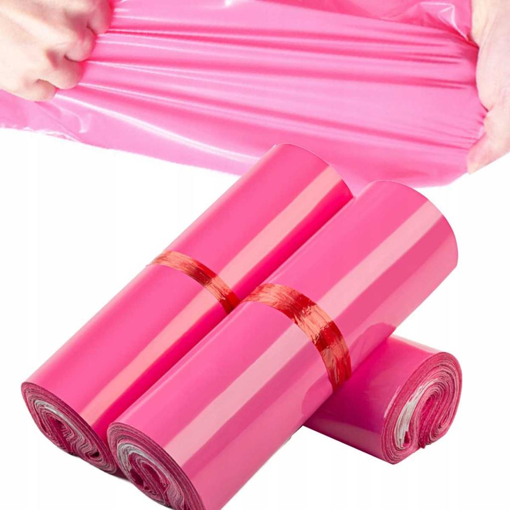 Foliopaki Kurierskie Różowe B3 400X500Mm - 50 Szt.