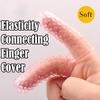 Unisex Large Particle Finger Sleeve - Erotic Snap-on Sleeve for Solo or Partner Use
