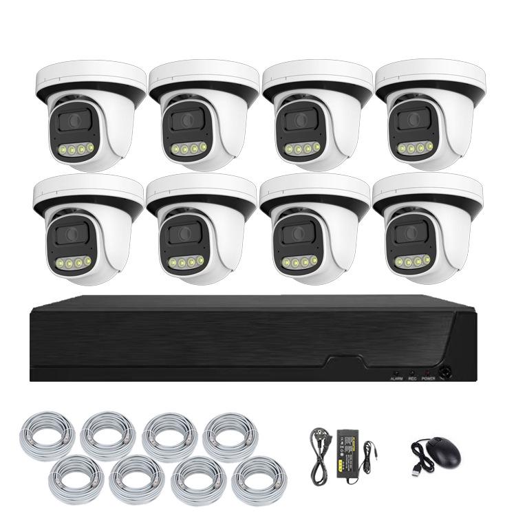 16-Channel Cross-Border PoE IP Camera Surveillance Kit with NVR System