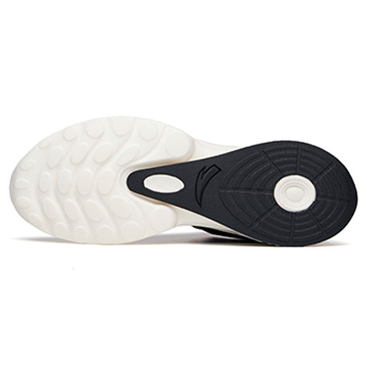 Anta A-Core Technology Breathable Lightweight Low-Top Running Shoes Men Sneakers Black White 112135516-1