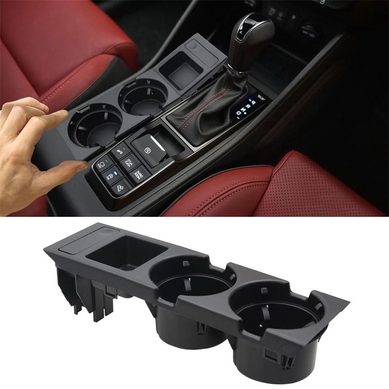 Double Hole Car Styling Front Center Console Storage Box Coin + Cup Holder For Bmw E46 Series 1999-2006 51168217953 one size чёрный