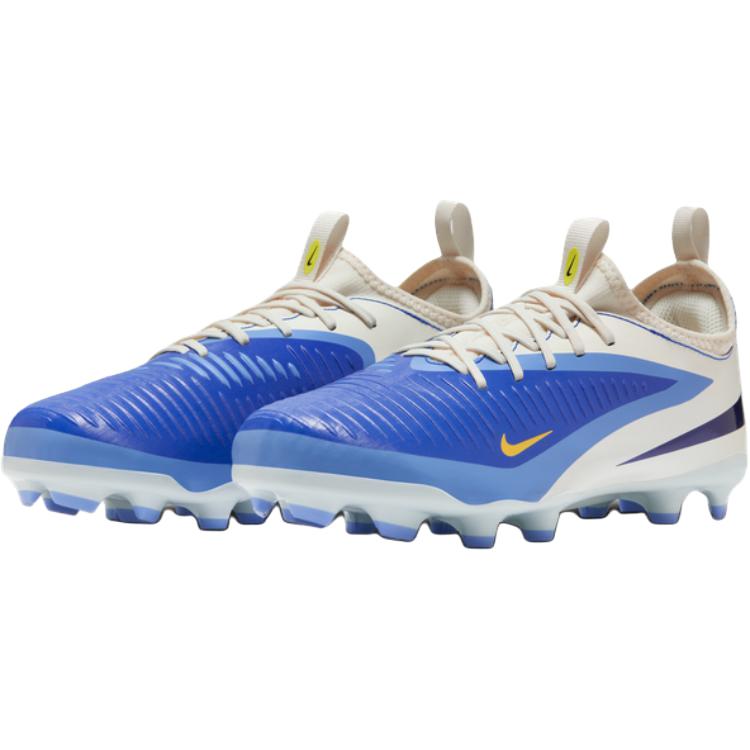 Nike Phantom 6 Low Academy LV8 MG GS Fear Nothing Pack Kids Cleats Blue Racer-Blue Dark-Obsidian IH1192-400