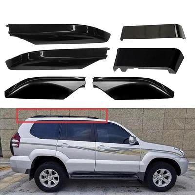 Dakdragerpoot Centrale Afdekking Dakdragerstang Rail Eindbeschermingskap Schaal VOOR 03-09 Toyota Land Cruiser Prado FJ120 Lexus GX470