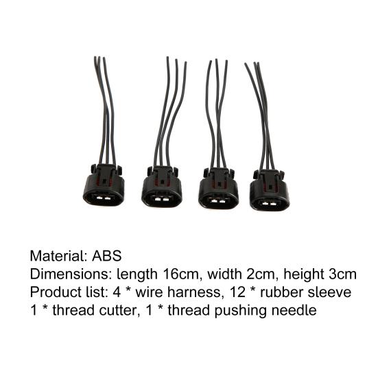 4 Stück Zündspulenstecker 1832A016 für Mitsubishi Outlander 3 Lancer 2