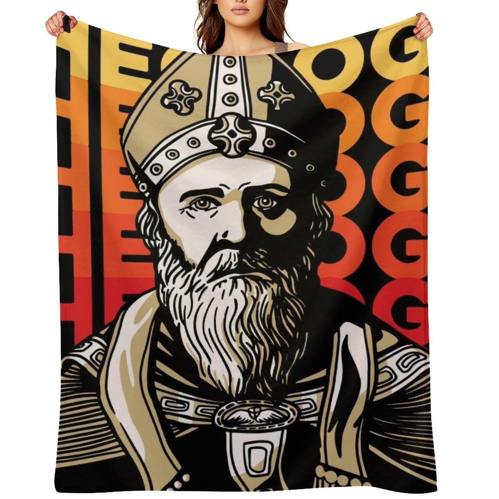 Saint Augustine Theology Throw Blanket For Baby Cute Decorative Sofa For Decorative Sofa Blankets 30x40in