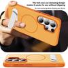 Folding Invisible Stand Bracket Magnetic For Magsafe Cases For Samsung Galaxy S26 S25 FE S24 S23 Ultra Plus PC Shockproof Cover