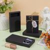 16pcs Kraft Paper Storage Gift Drawer Boxes Gift Packaging Case for Wedding Party Supplies Rectangle Black Finish Product: 14.2x10.2x2.2cm