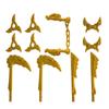 MOC Kreative Bausteine Zubehör Fantasy Thema Spielset mit Umhang Flügeln Rüstungsteilen STEM Lernspielzeug Kinder DIY