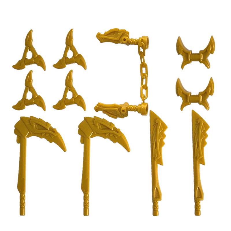 MOC Kreative Bausteine Zubehör Fantasy Thema Spielset mit Umhang Flügeln Rüstungsteilen STEM Lernspielzeug Kinder DIY