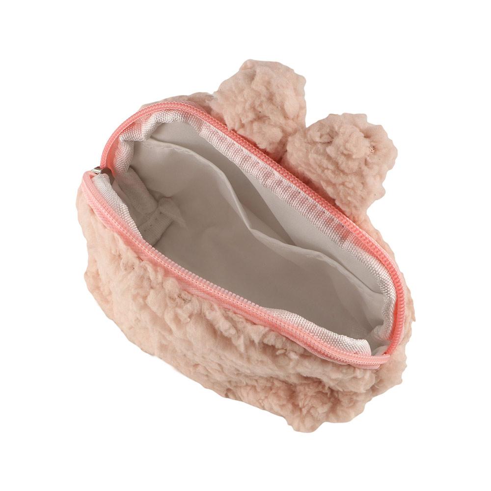 Plush Rabbit Animal Rabbit Money Bags Zipper Animal Zipper Bags  Children Gifts