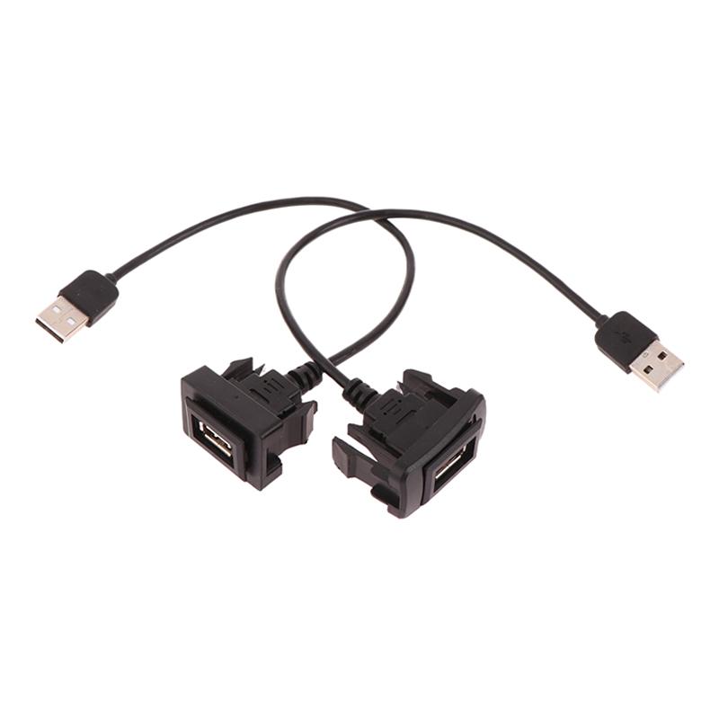 

Автомобільна панель приладів Врізний USB-роз єм Подовжувальний кабель Адаптер Роз єм Для Vigo Rav4 Toyota Vios Levin