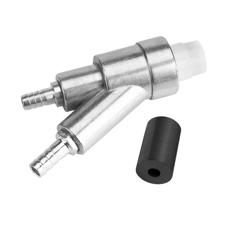 Car 35mm Stainless Steel Sand Blaster Sandblasting With 8mm Boron Carbide Nozzle Car Maintenance Tools