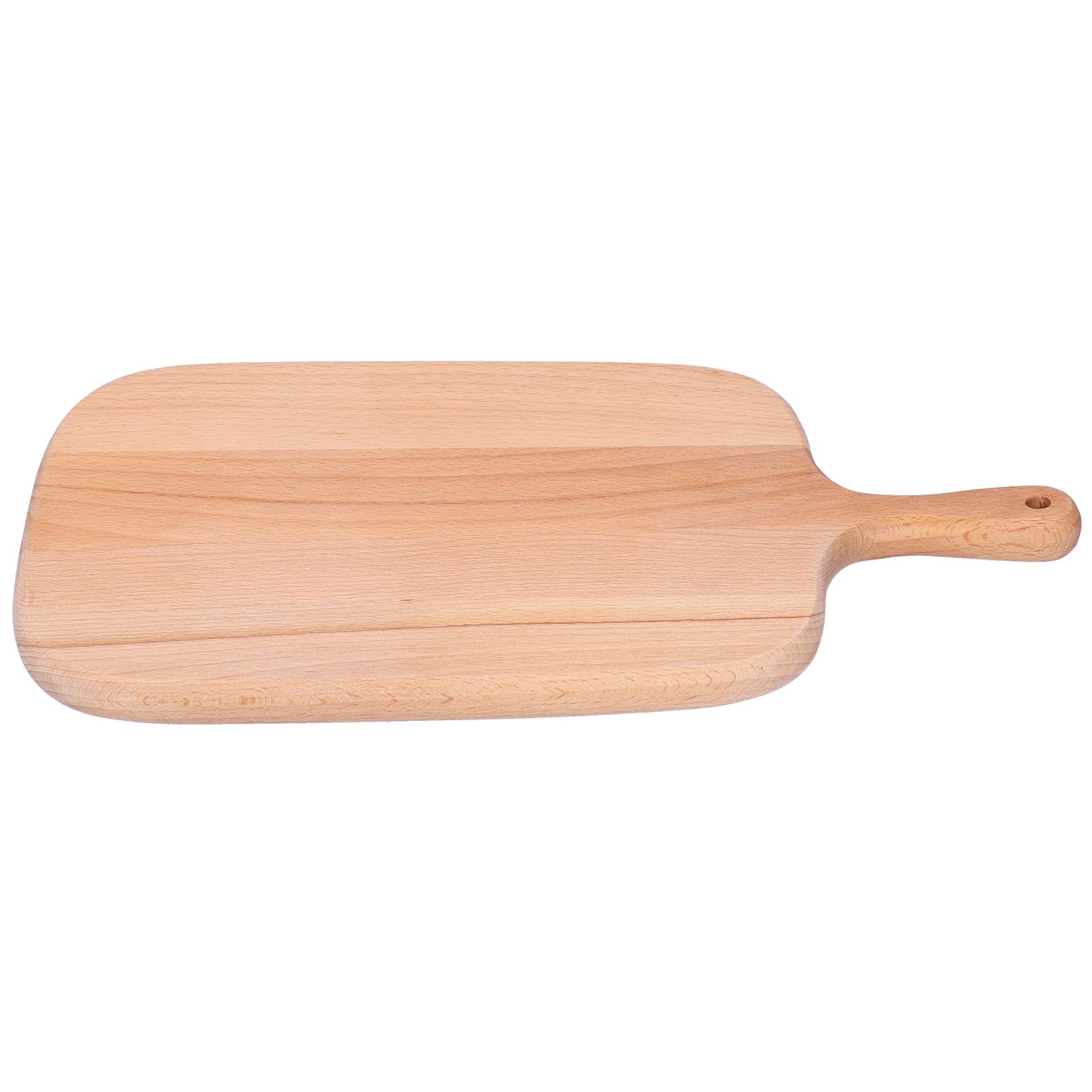 

Буковая разделочная доска Барбекю Пицца Хлеб Овощи Фрукты Деревянная разделочная доска 33x20x1.5